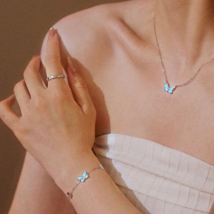 LumiFlora™Set – Silber 925 Leuchtendes Design